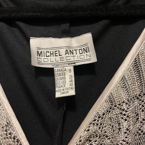 VINTAGE Michel Antoni dress size 18 - Picture 2 of 4